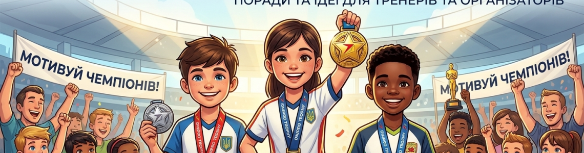 Дитячі спортивні нагороди: як мотивувати юних чемпіонів