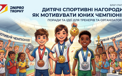 Дитячі спортивні нагороди: як мотивувати юних чемпіонів