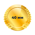 Медалі 40 мм