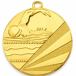 Медаль Д 114 плавання д. 50 мм (01 зол.)